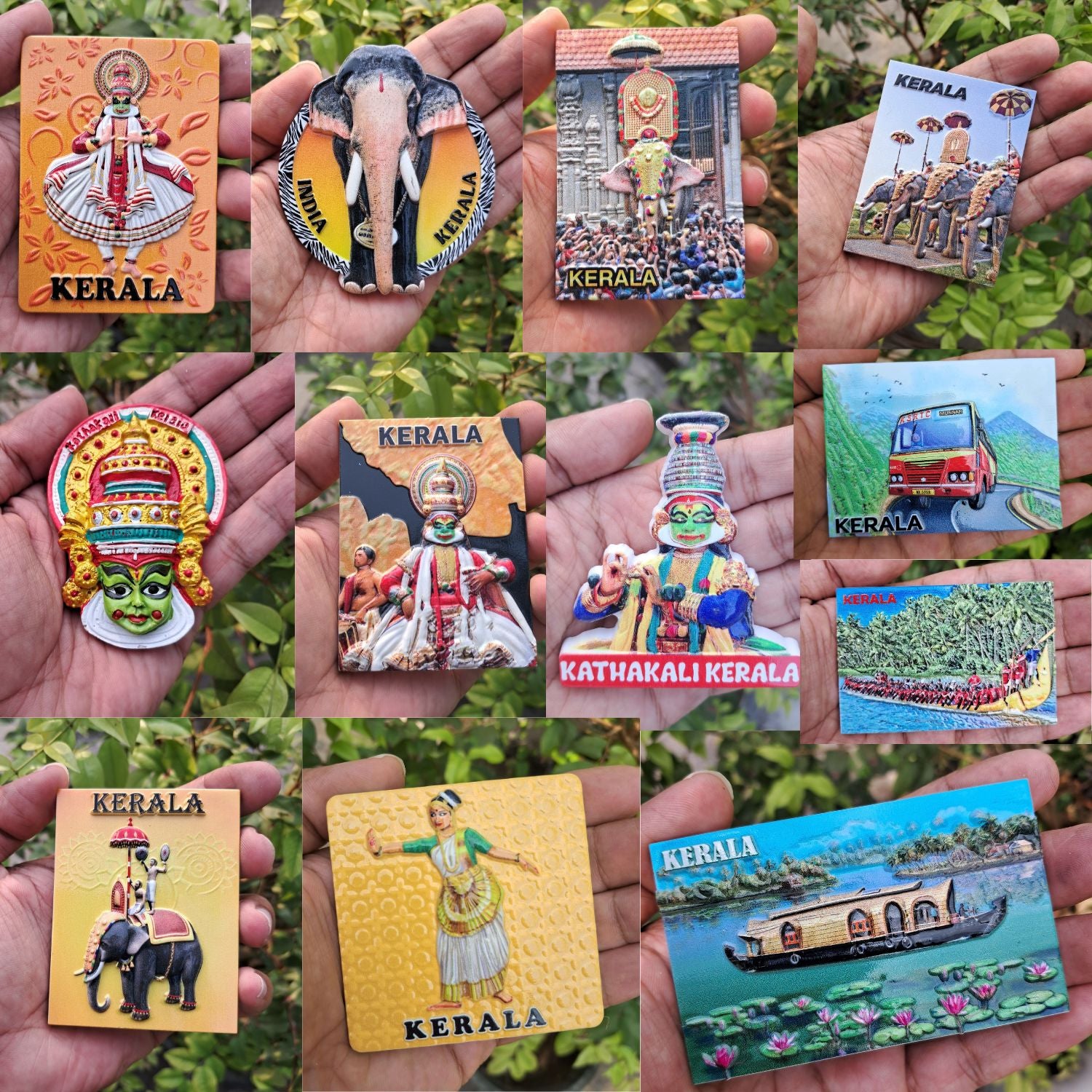 3D CERAMIC FRIDGE MAGNETS (PREMIUM QUALITY)