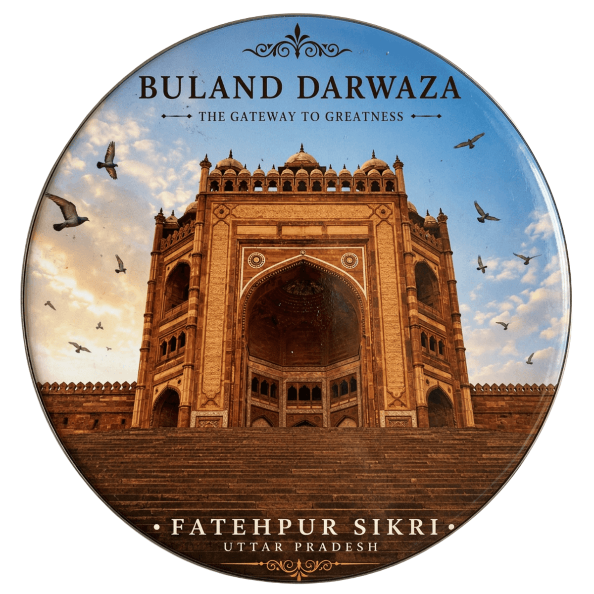 Buland Darwaza Uttar Pradesh Fridge Magnet