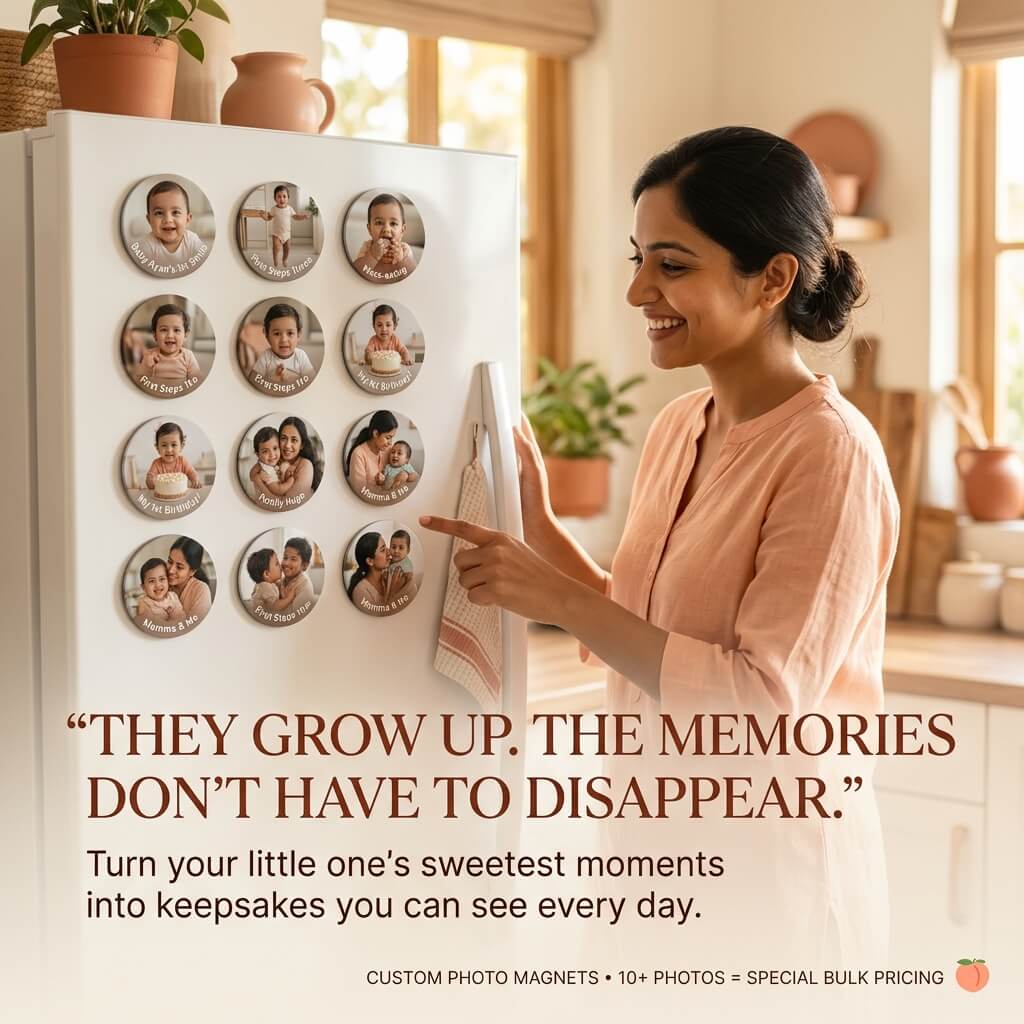 Custom Photo Fridge Magnets
