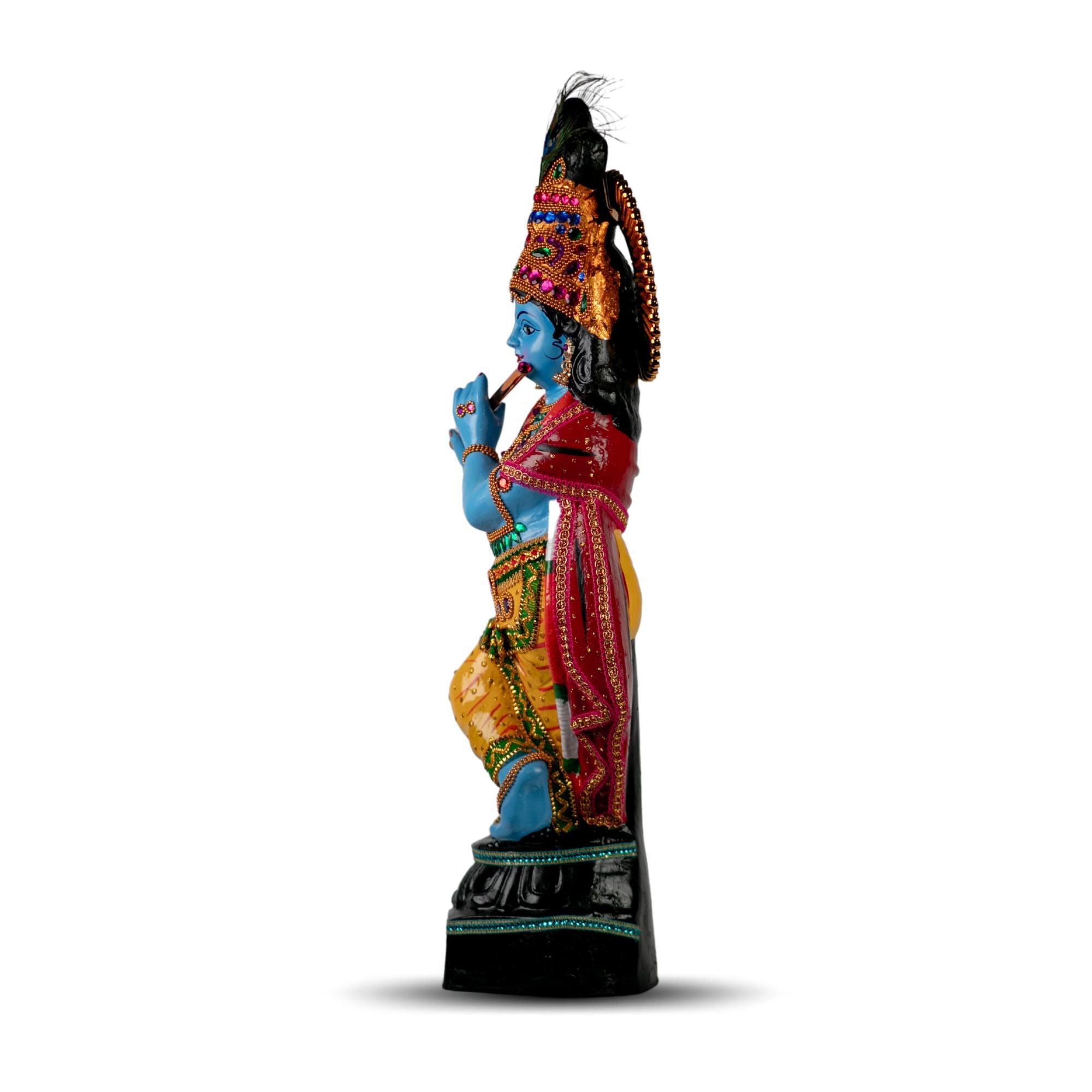 GURUVAYUR KRISHNA IDOL IN FIBRE - 67 CM HEIGHT