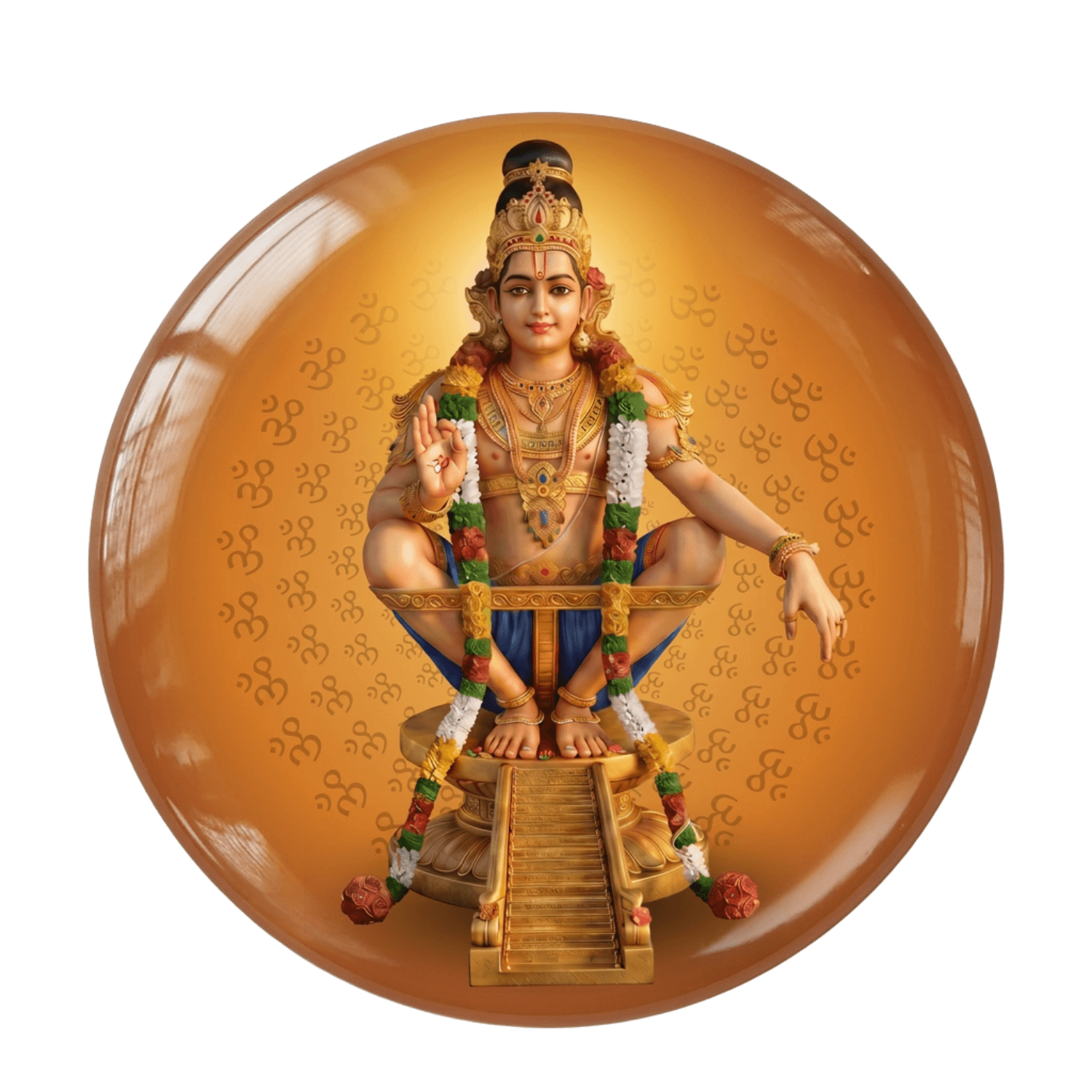 Lord Ayyappa Swami Fridge Magnet