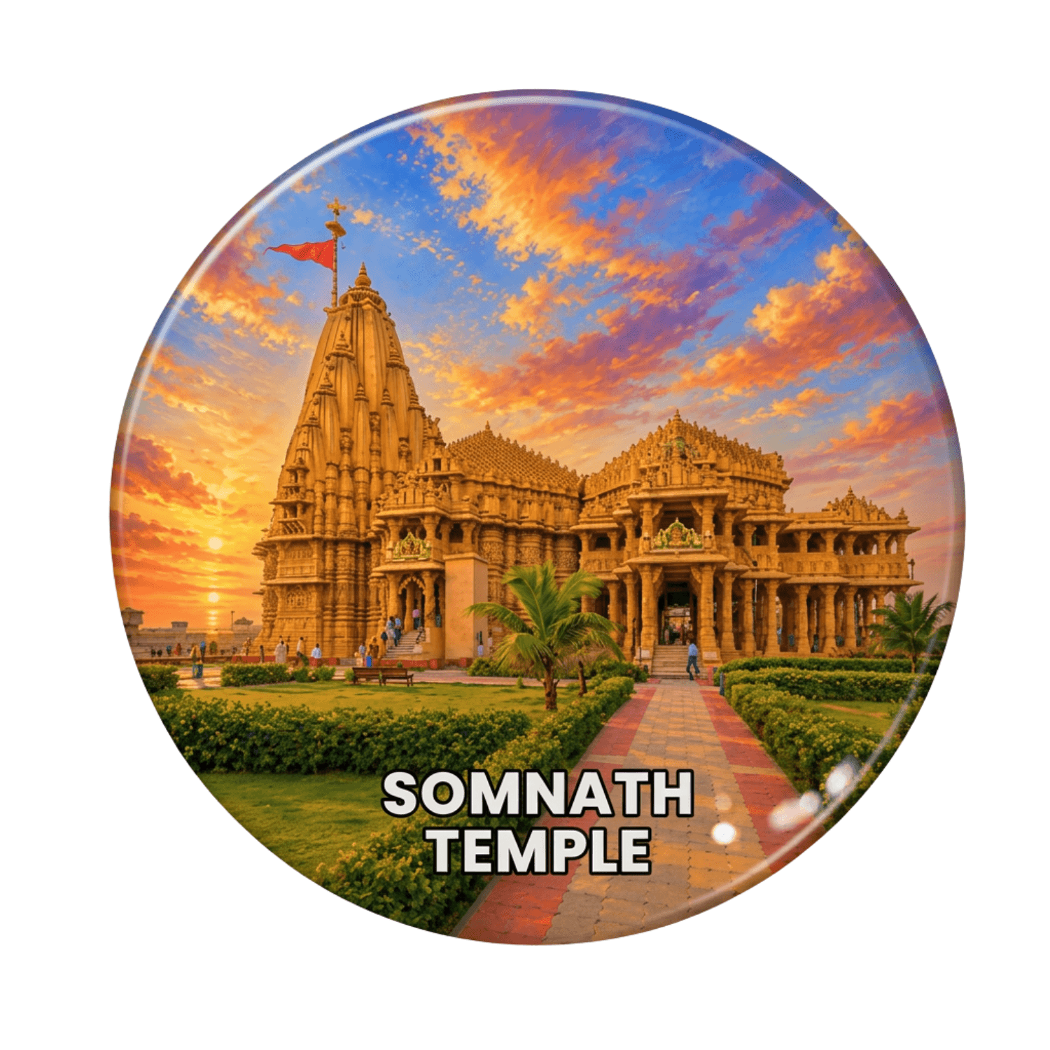 somnath-jyotirlinga-temple-souvenir-fridge-magnet