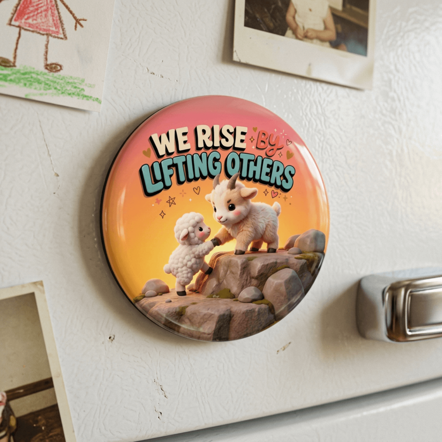 we-rise-by-lifting-others-goat-fridge-magnet-0
