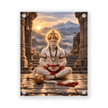 02_Hanuman_Meditating_acrylic_magnet_1x1