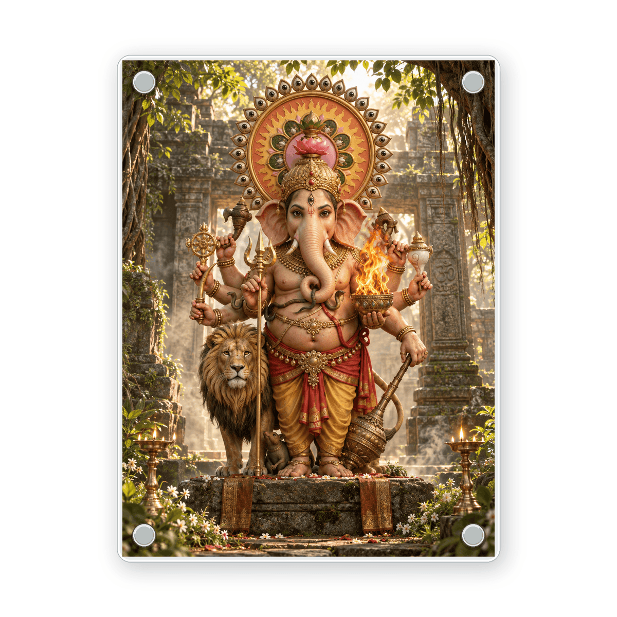 09_Ganesha_with_Lion_acrylic_magnet_1x1_d40253e1-9ce4-478d-88bb-1b7af0edcfbd