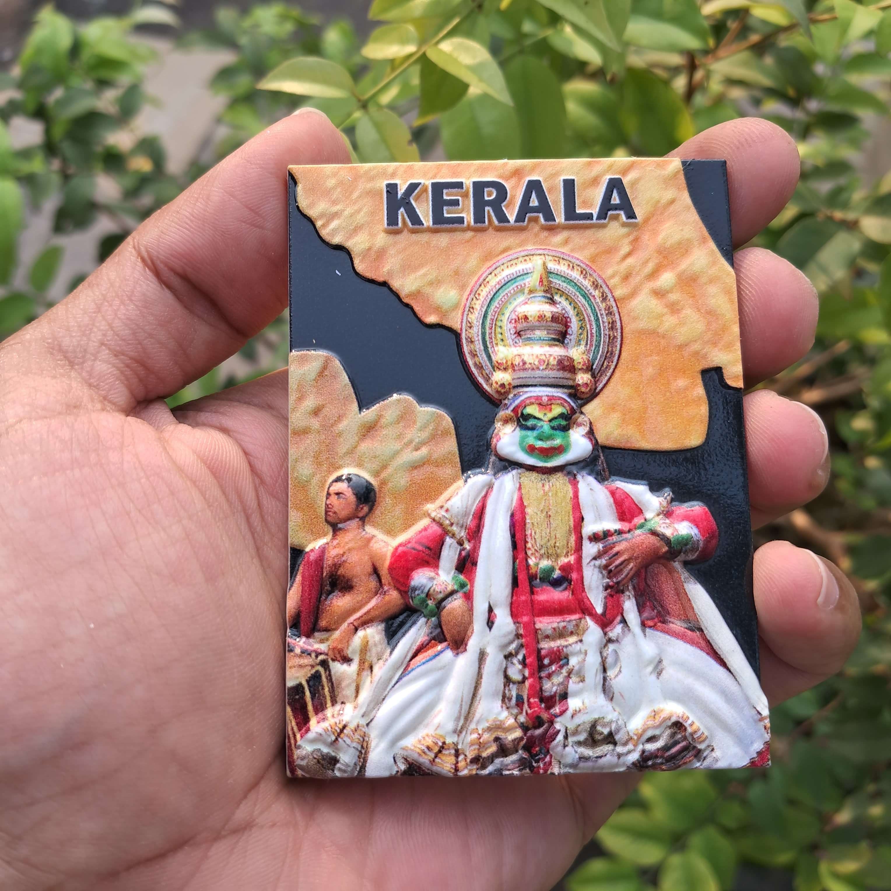 3D-Polymarble-Fridge-Magnet_Kathakali-Dance-Theme