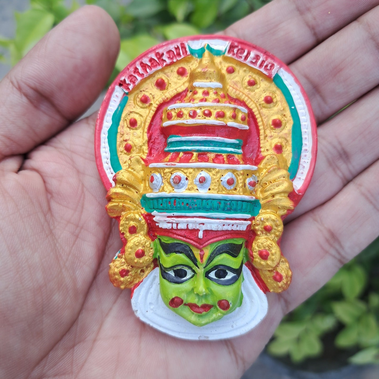 3d-Fridge-Magnet-in-polymarble-kathakali-head-0