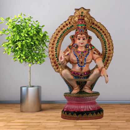 AYYAPPA-STATUE-IN-FIBRE-INDOOR