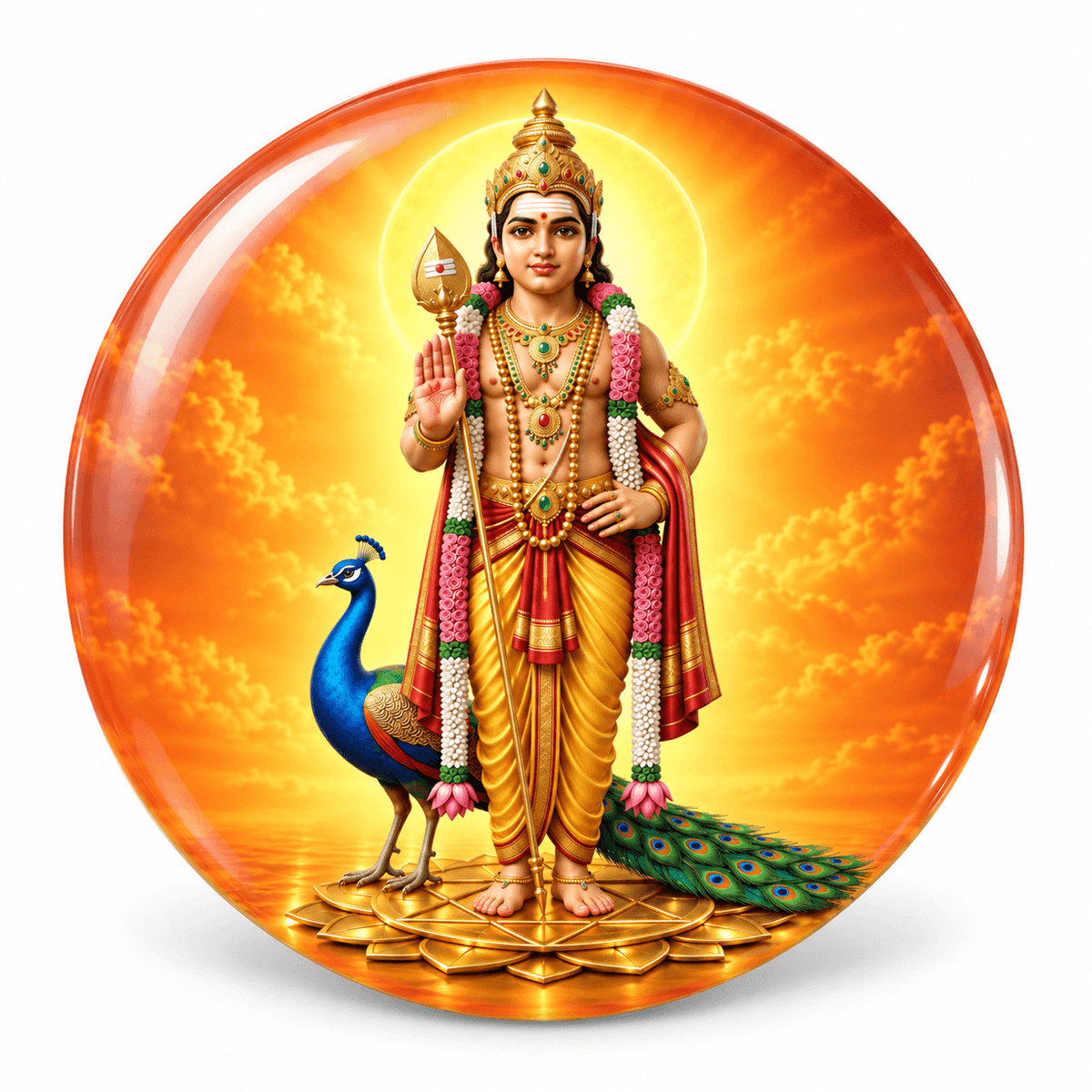 Blessing_Murugan_Fridge_Magnet_e7ed86f3-b697-4911-b9fb-95dccd0b7ee3