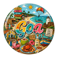 Goa Fridge Magnet Souvenir (Goa - Beaches)