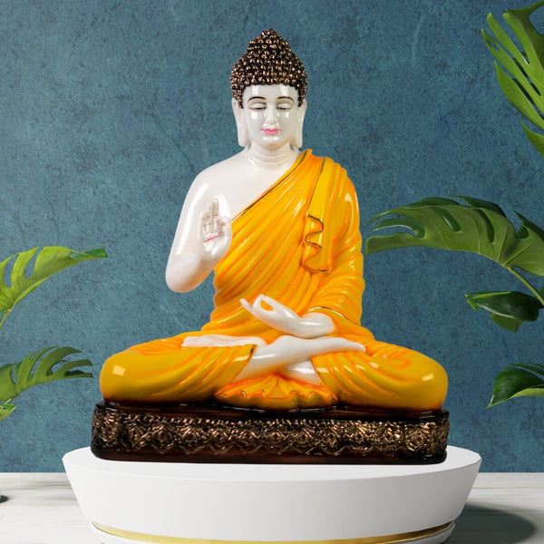 MEDITATING-BUDDHA-STATUEIN-MARBLE-POLYRESIN-INDOOR