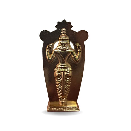 Metal_Guruvayurappan_statue_back_view