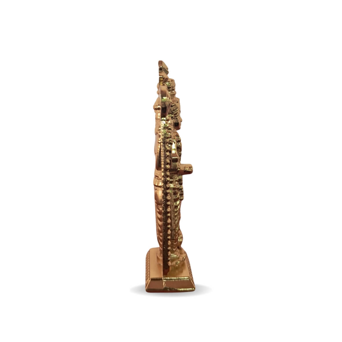 Metal_Guruvayurappan_statue_side_view