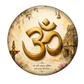 Ohm Symbol fridge magnet