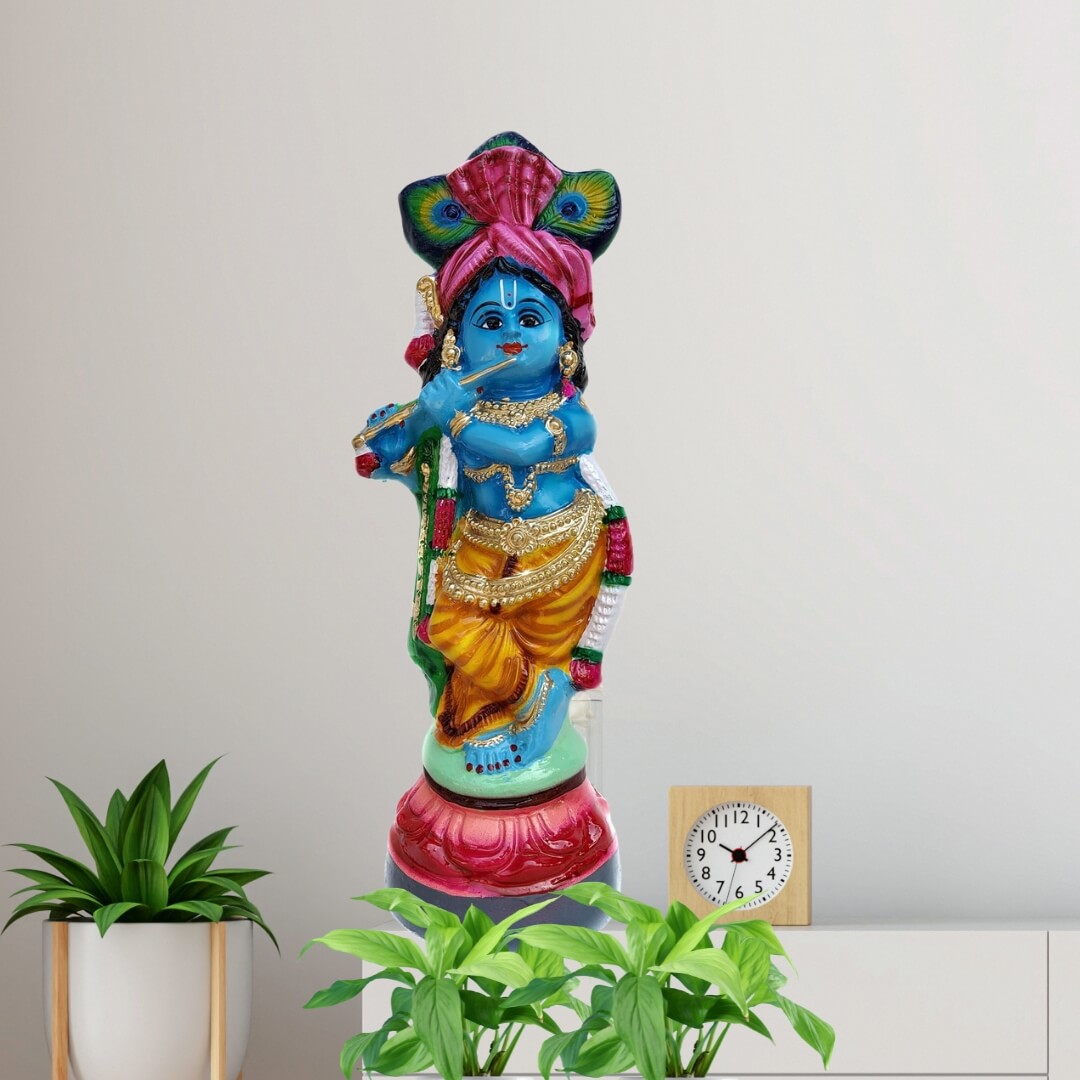 PAPER-MACHE-KRISHNA-IDOL-INDOOR