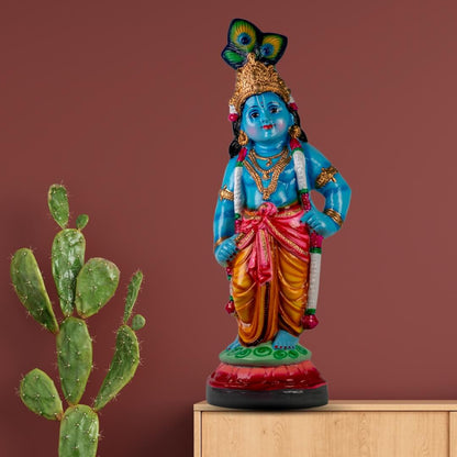 PAPER-PULP-VITHOBA-KRISHNA-IDOL-INDOOR