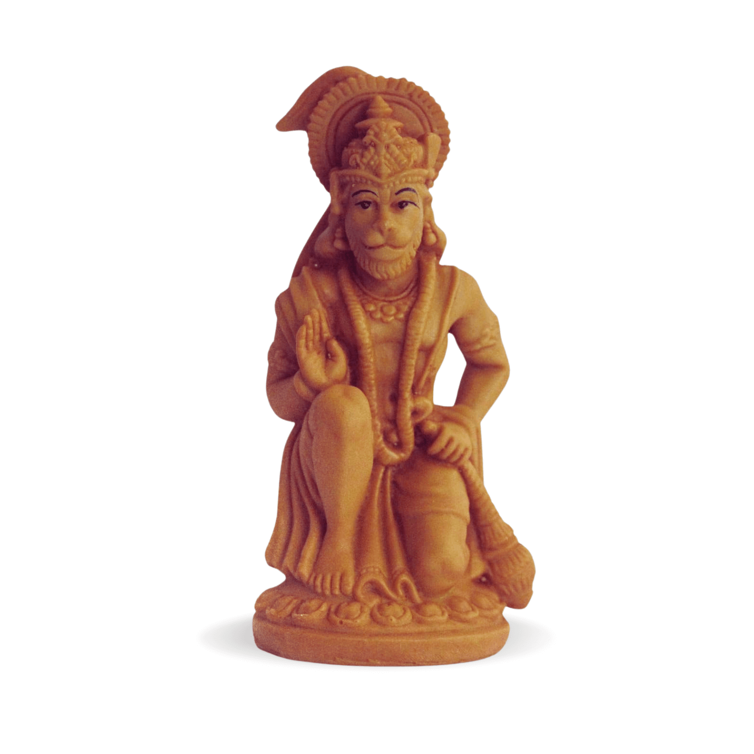 Polymarble-hanuman-Statue-Brown-color