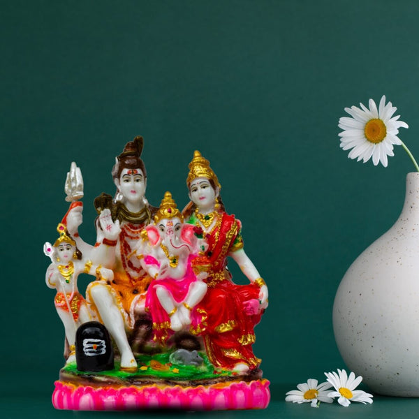 Shivaparvathi-idol-marbledust-polyresin-indoor