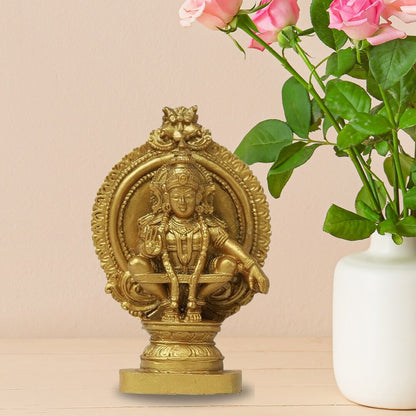 Small-ayyappa-idol-made-in-polymarble-indoor