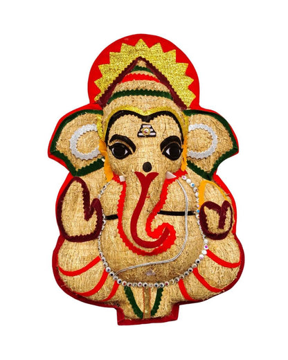 RAMACHAM GANAPATHI, VETIVER VINAYAKA WALL HANGING- 24 CM HEIGHT