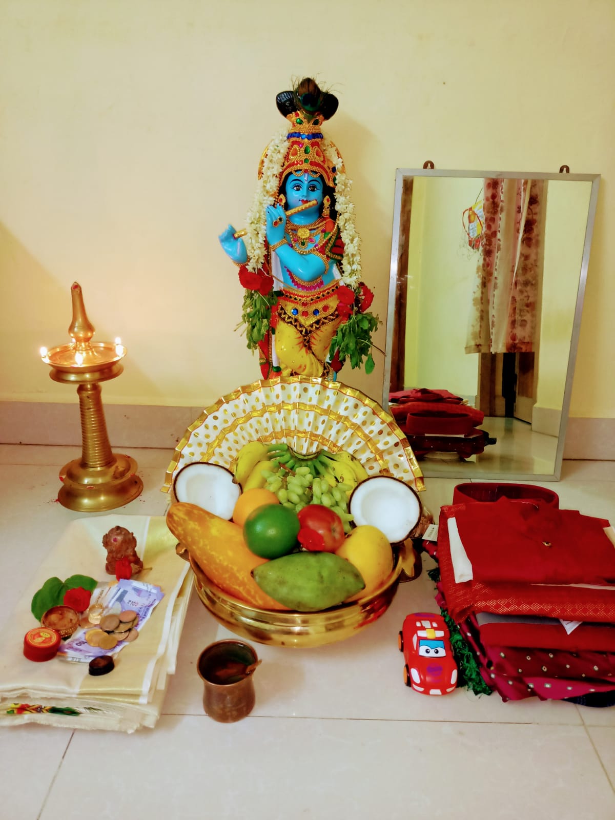 THIRU UDAYADA ONLINE FOR VISHU, THAALAM and POOJA ROOM-28 cm