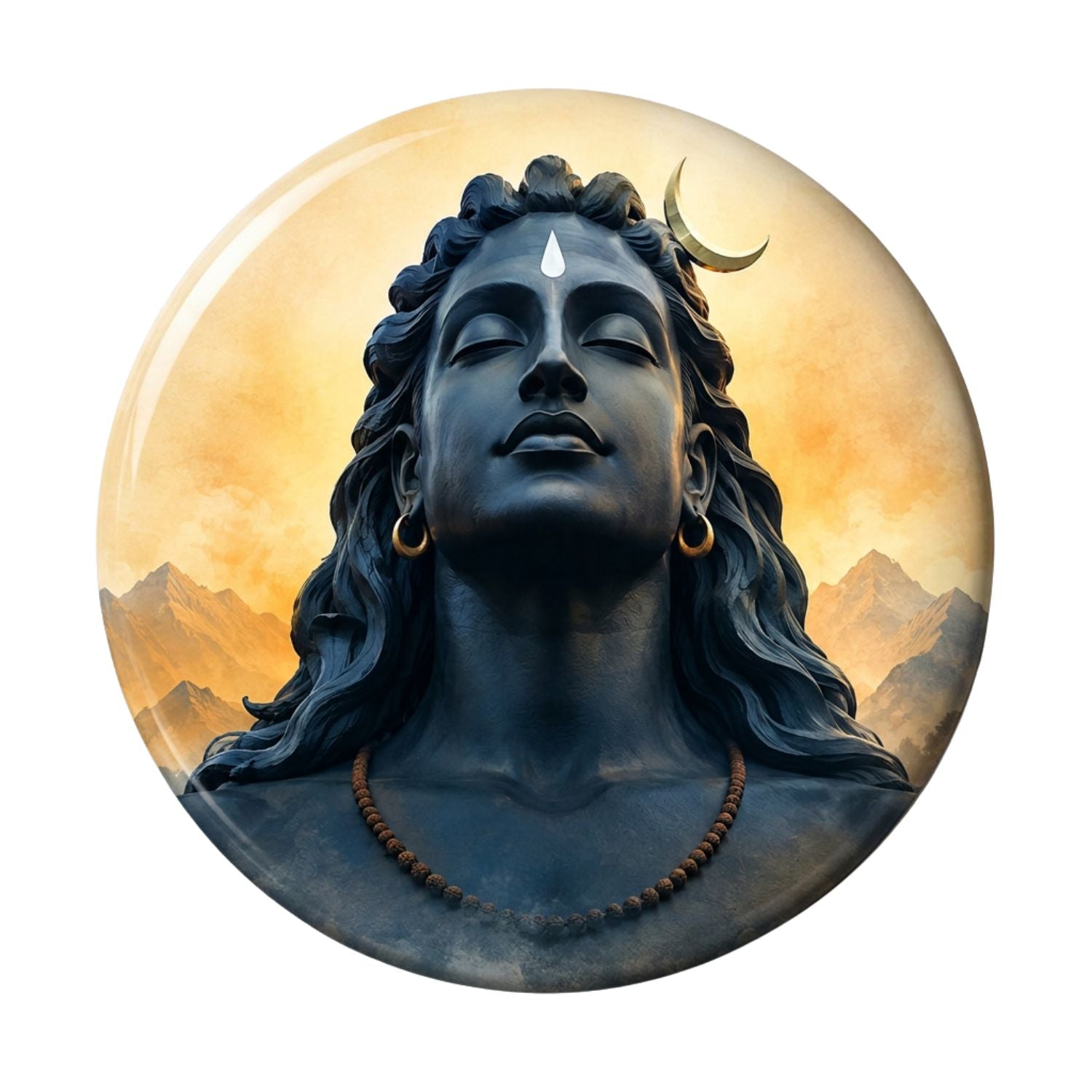 Adiyogi Fridge Magnet