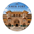 Amer Fort fridge magnet