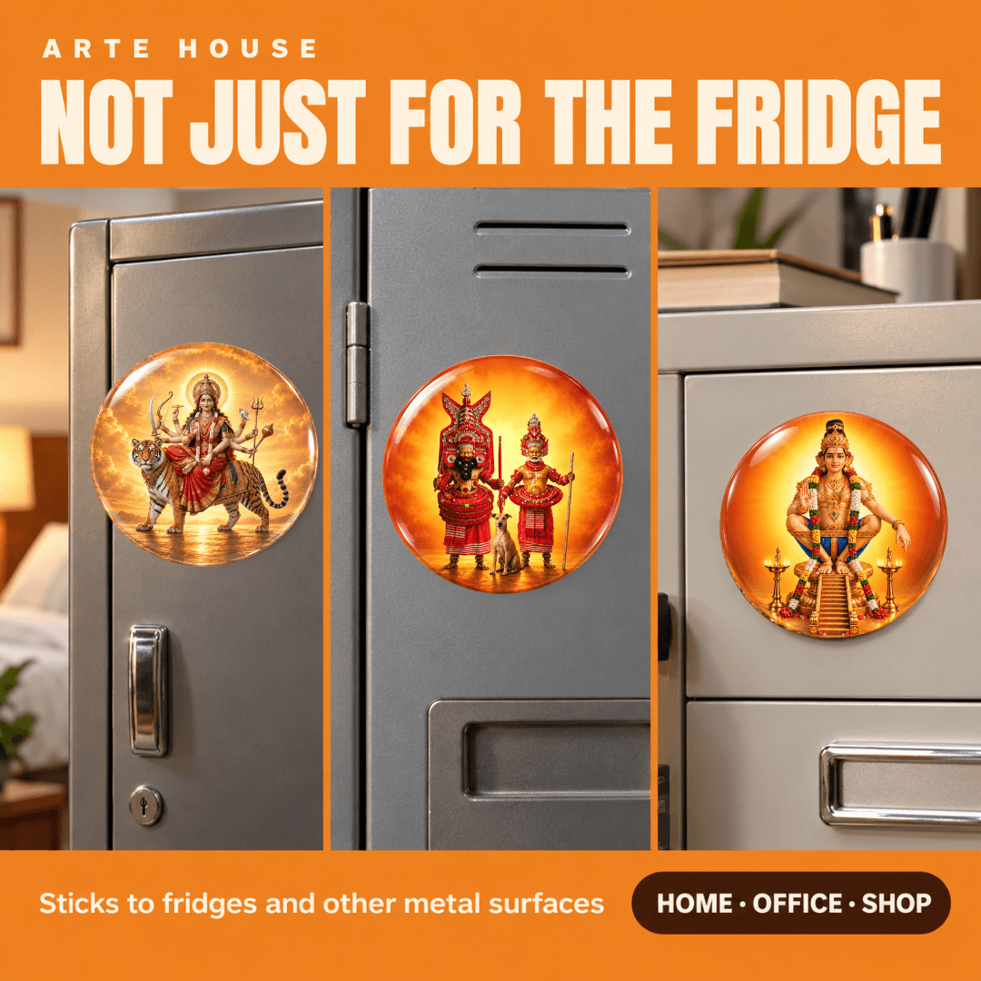 arte-house-hindu-deities-fridge-magnet-set-5