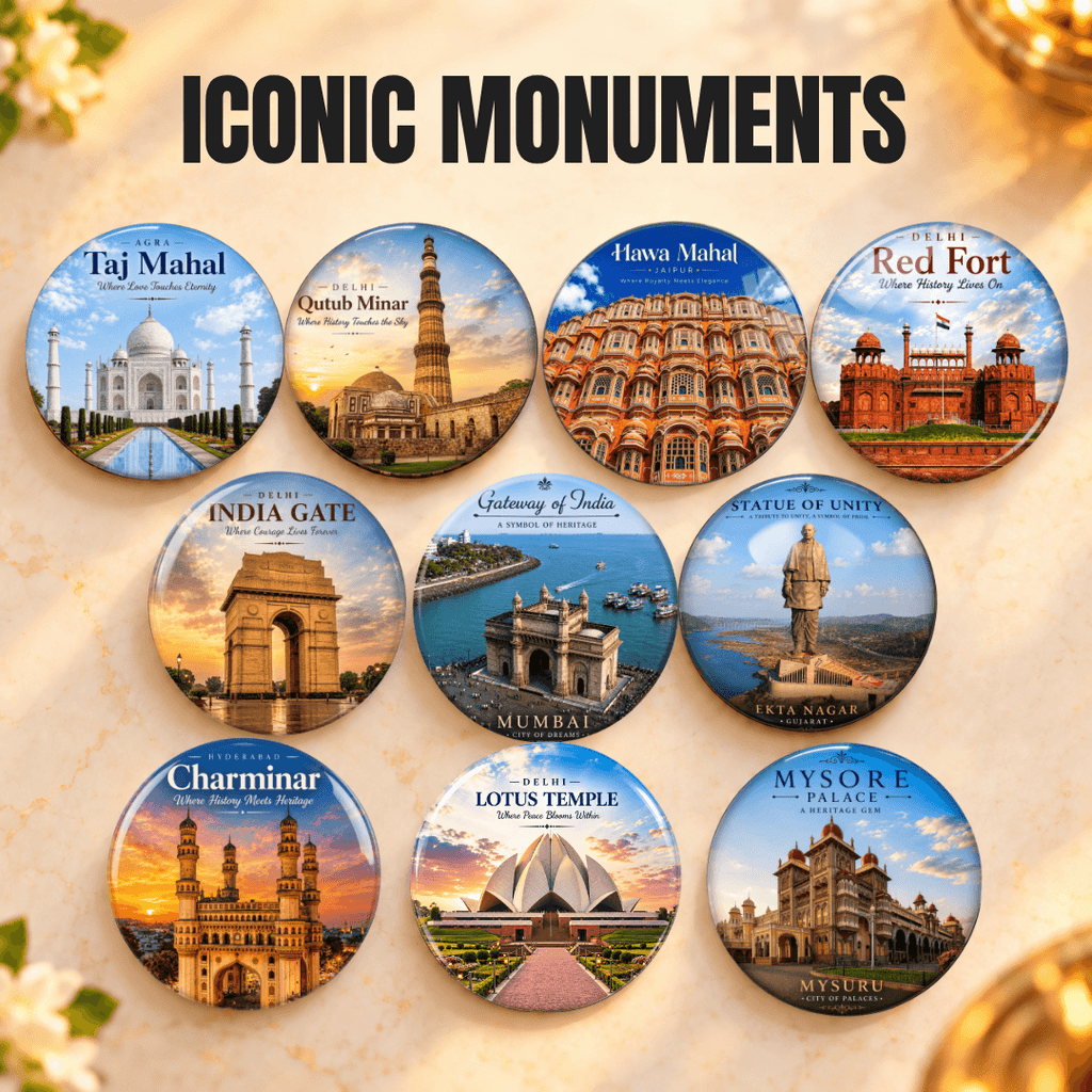 arte-house-indian-monuments-fridge-magnets-0