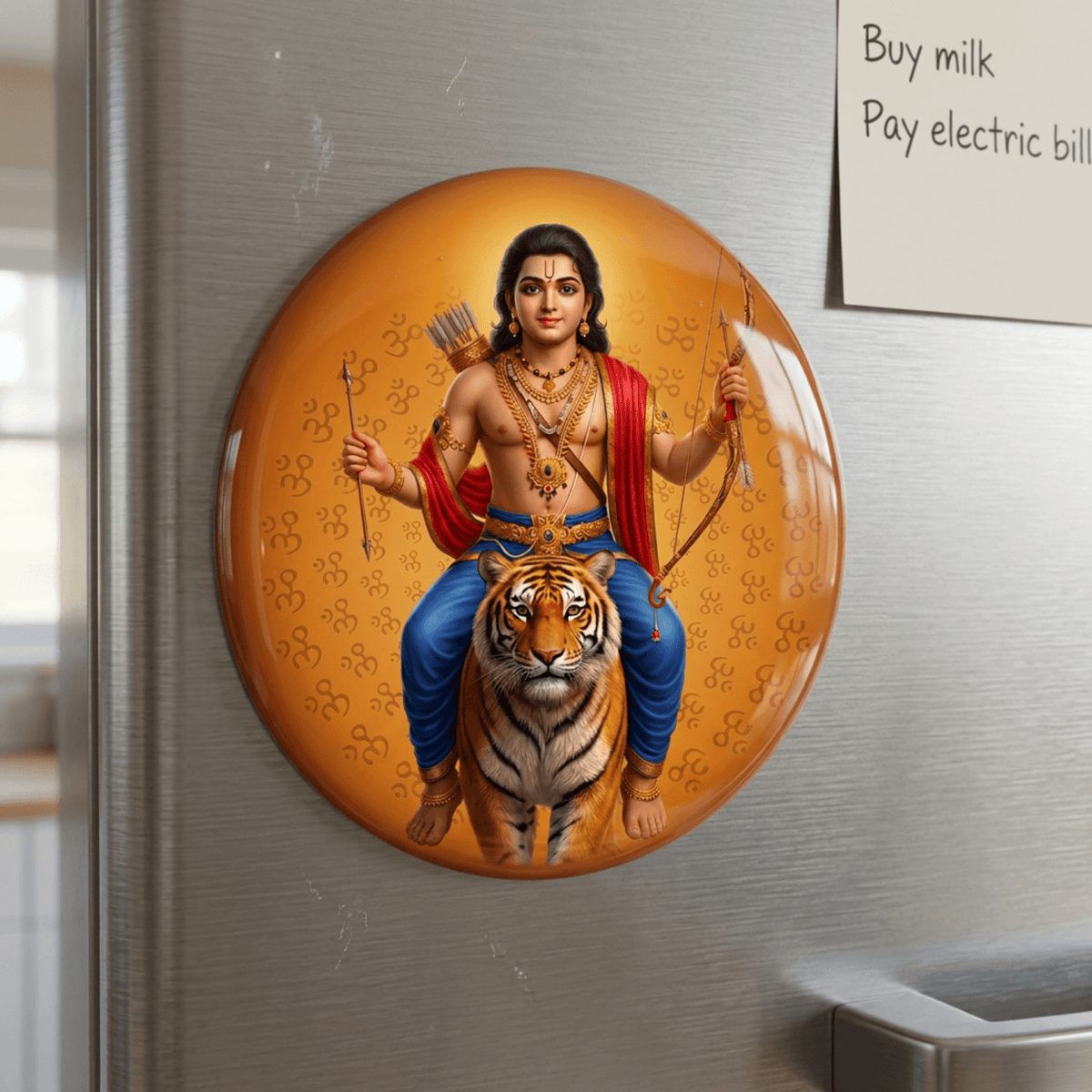 ayyappa-swami-on-tiger-fridge-magnet-handcrafted-multicolour-glossy-metal-70mm-1_47f2ab73-bbd4-4f75-85fb-da4b0f1da697