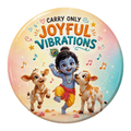Positive Vibrations Krishna fridge magnet