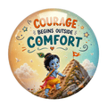 Comfort Zone Krishna fridge magnet