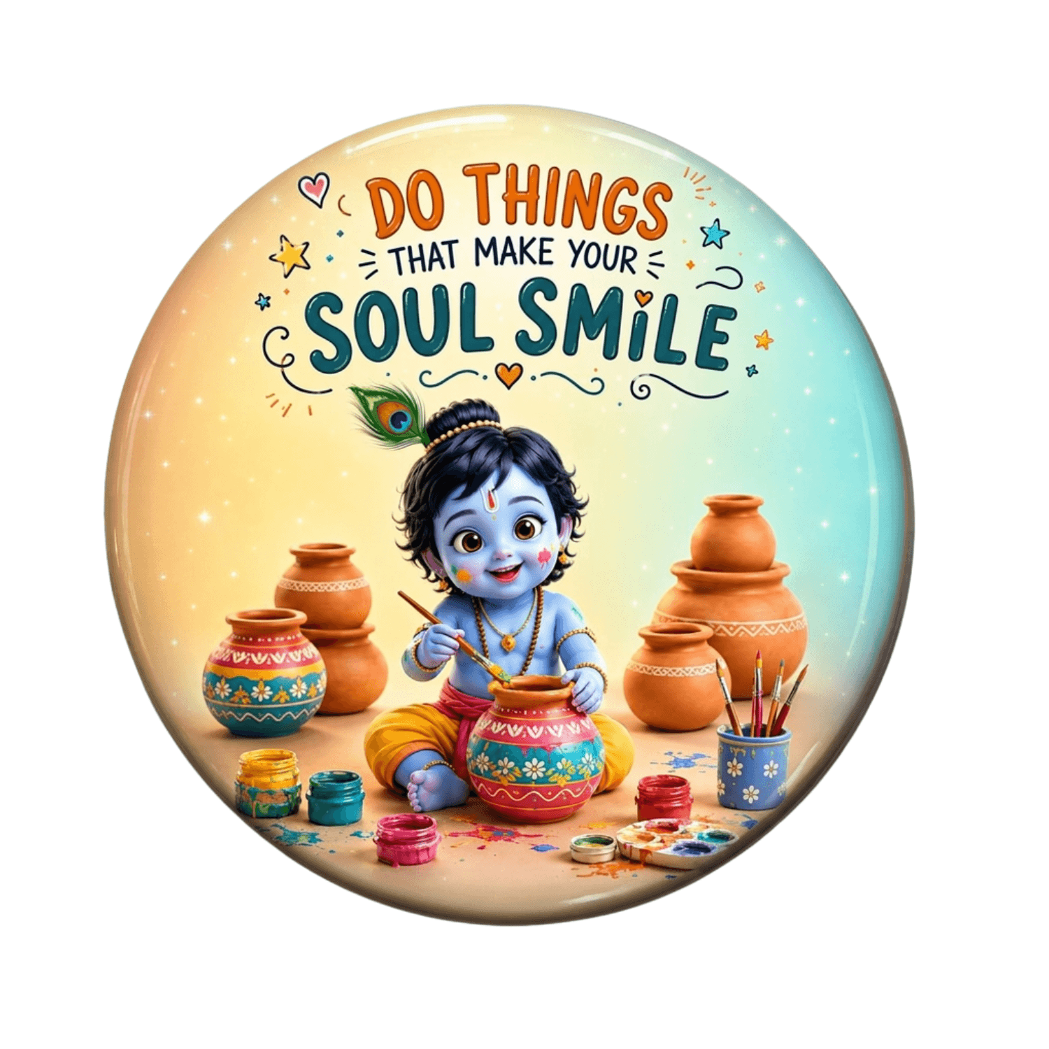 baby-krishna-soul-smile-fridge-magnet