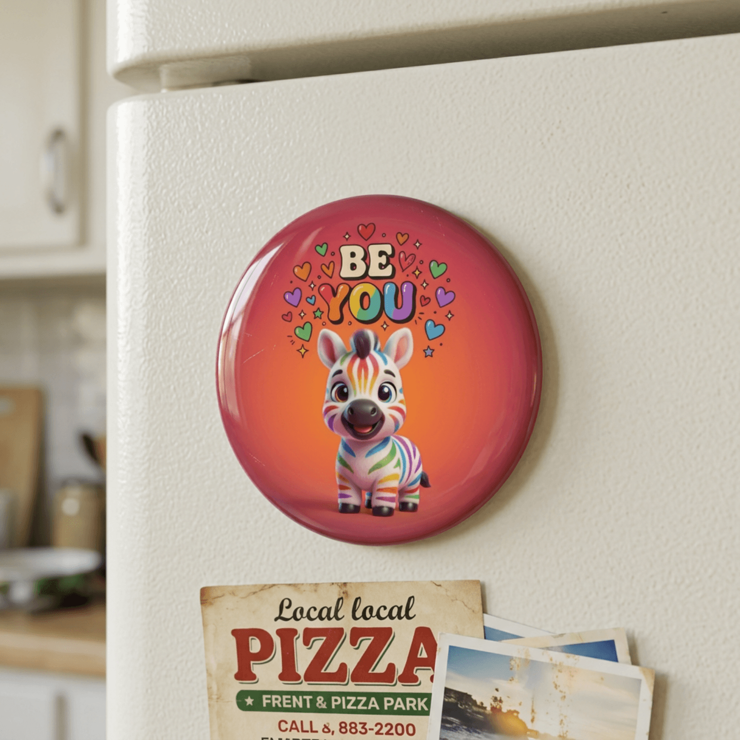 be-you-zebra-inspirational-fridge-magnet-0