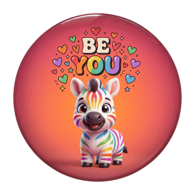 be-you-zebra-inspirational-fridge-magnet