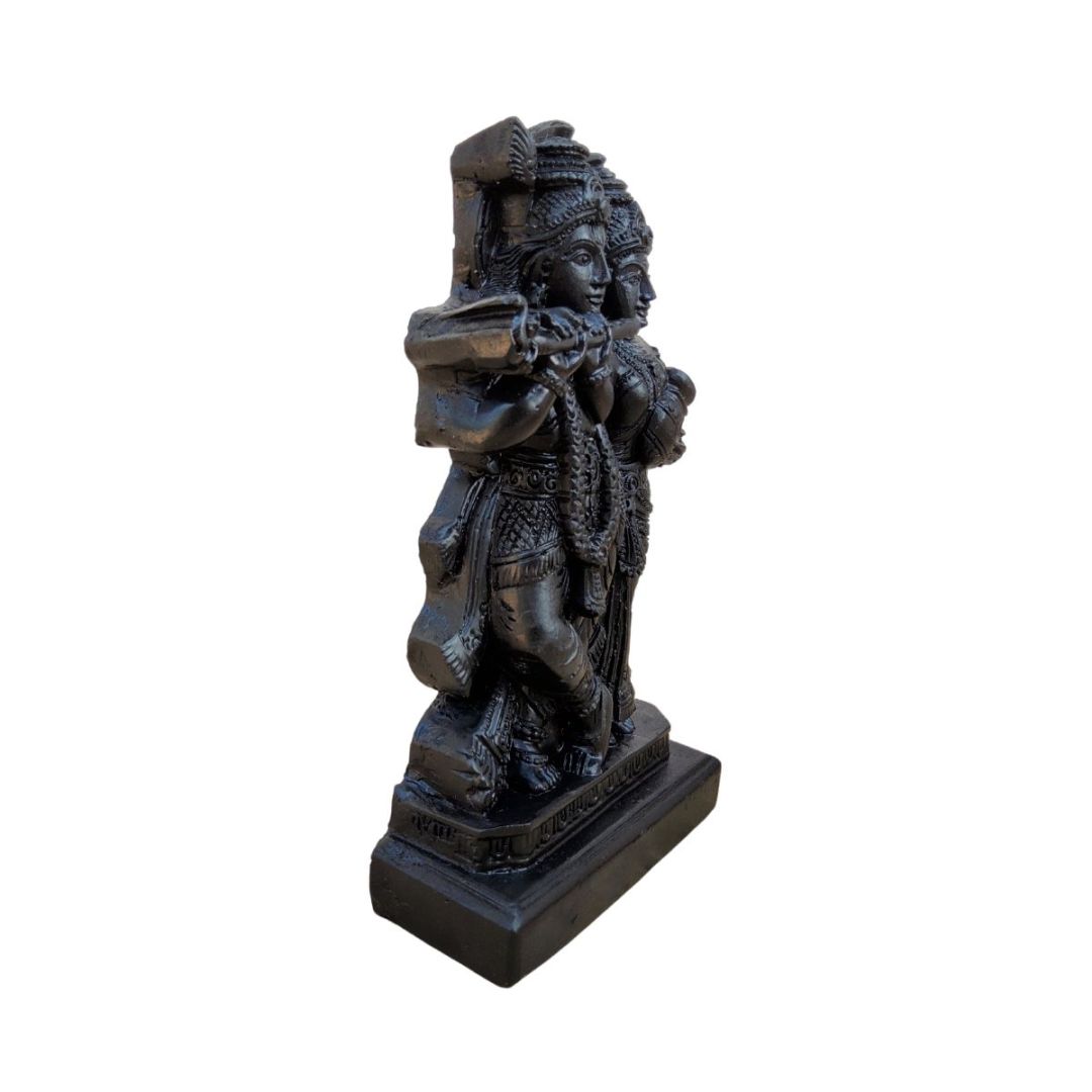 Black Radhakrishna Statue in Polymarble