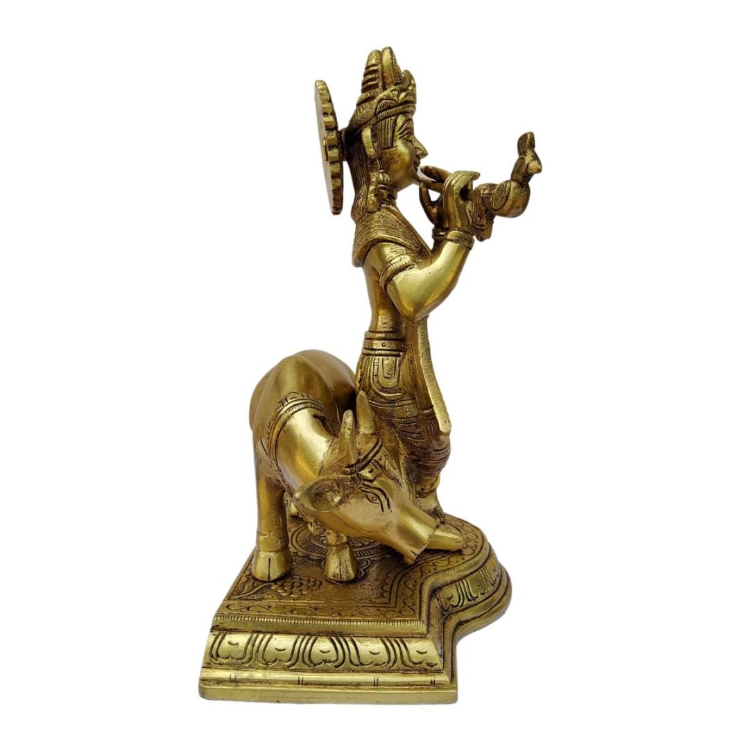 brass-krishna-statue-with-cow-side