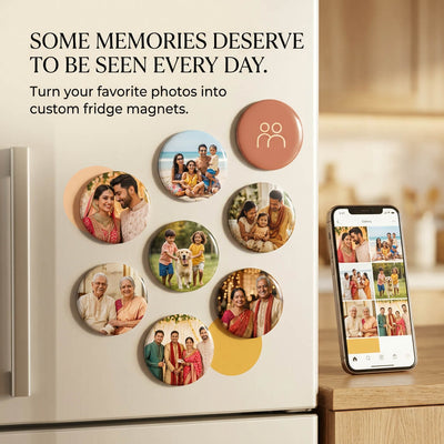Custom Photo Fridge Magnets