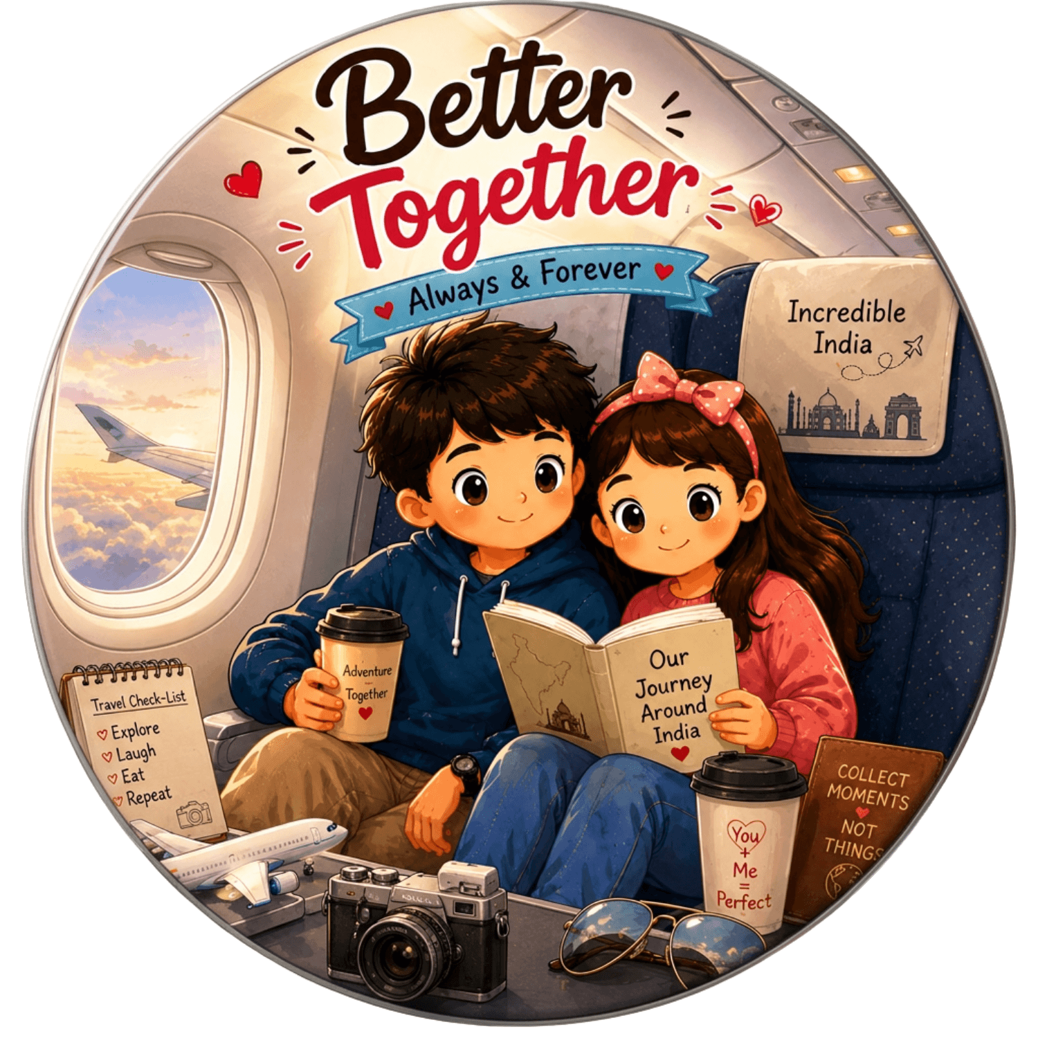 cute-couple-fridge-magnet-plane