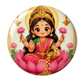 Cute Goddess Lakshmi fridge magnet