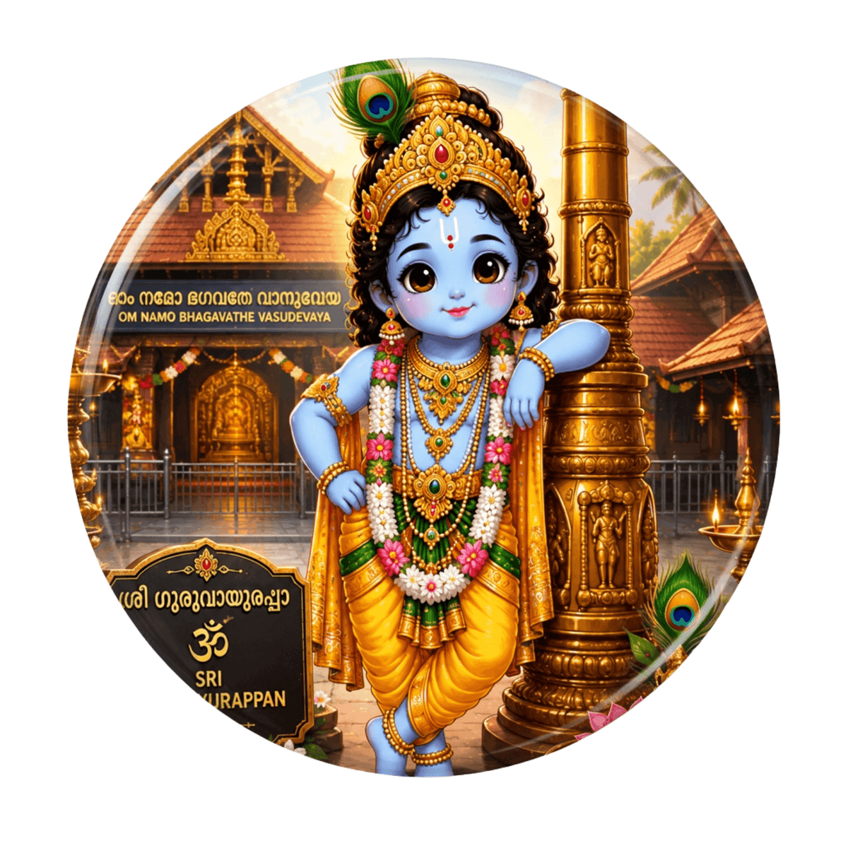 cute-guruvayur-krishnan-fridge-magnet