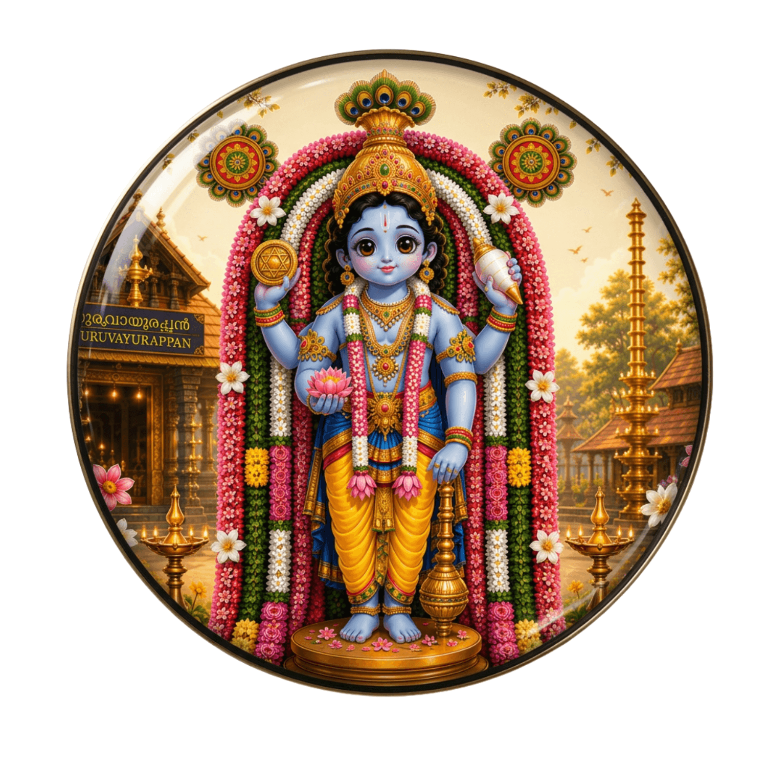 cute-guruvayurappan-fridge-magnet