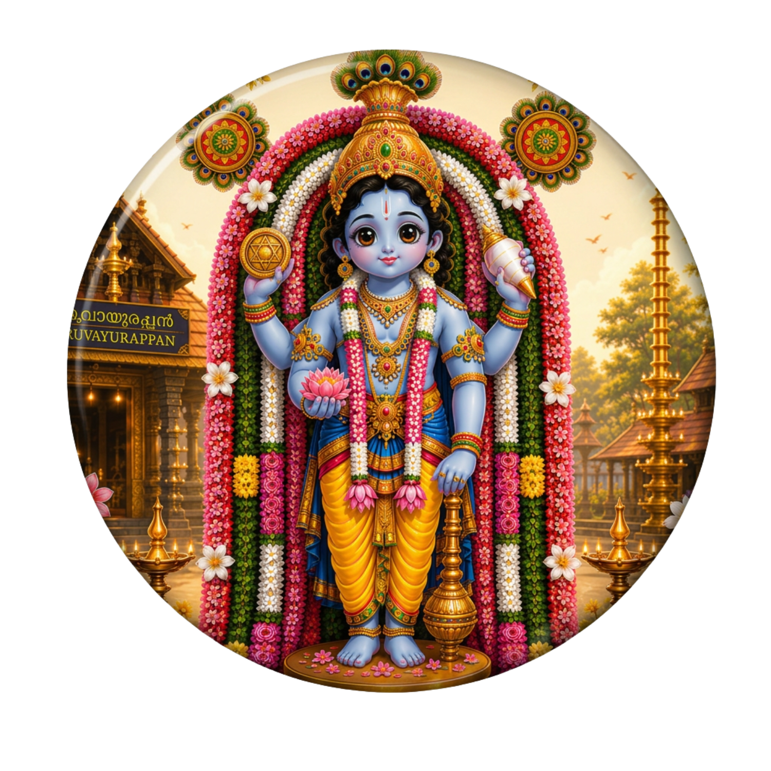cute-guruvayurappan-fridge-magnet