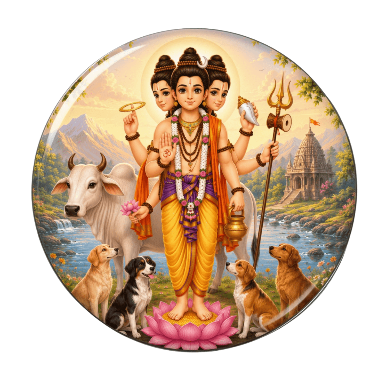cute-lord-dattatreya-fridge-magnet