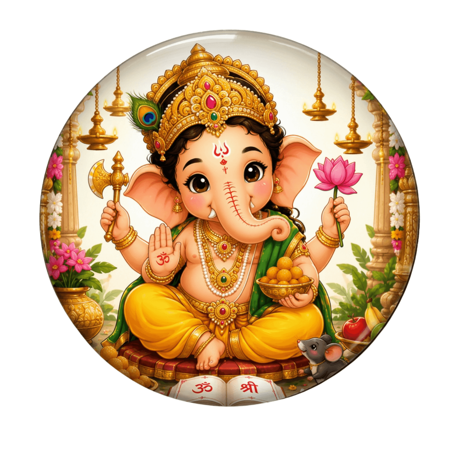 cute-lord-ganesha-fridge-magnet