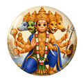 Cute Panchamukhi Hanuman fridge magnet