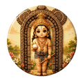 Cute Ushapooja Guruvayurappan fridge magnet