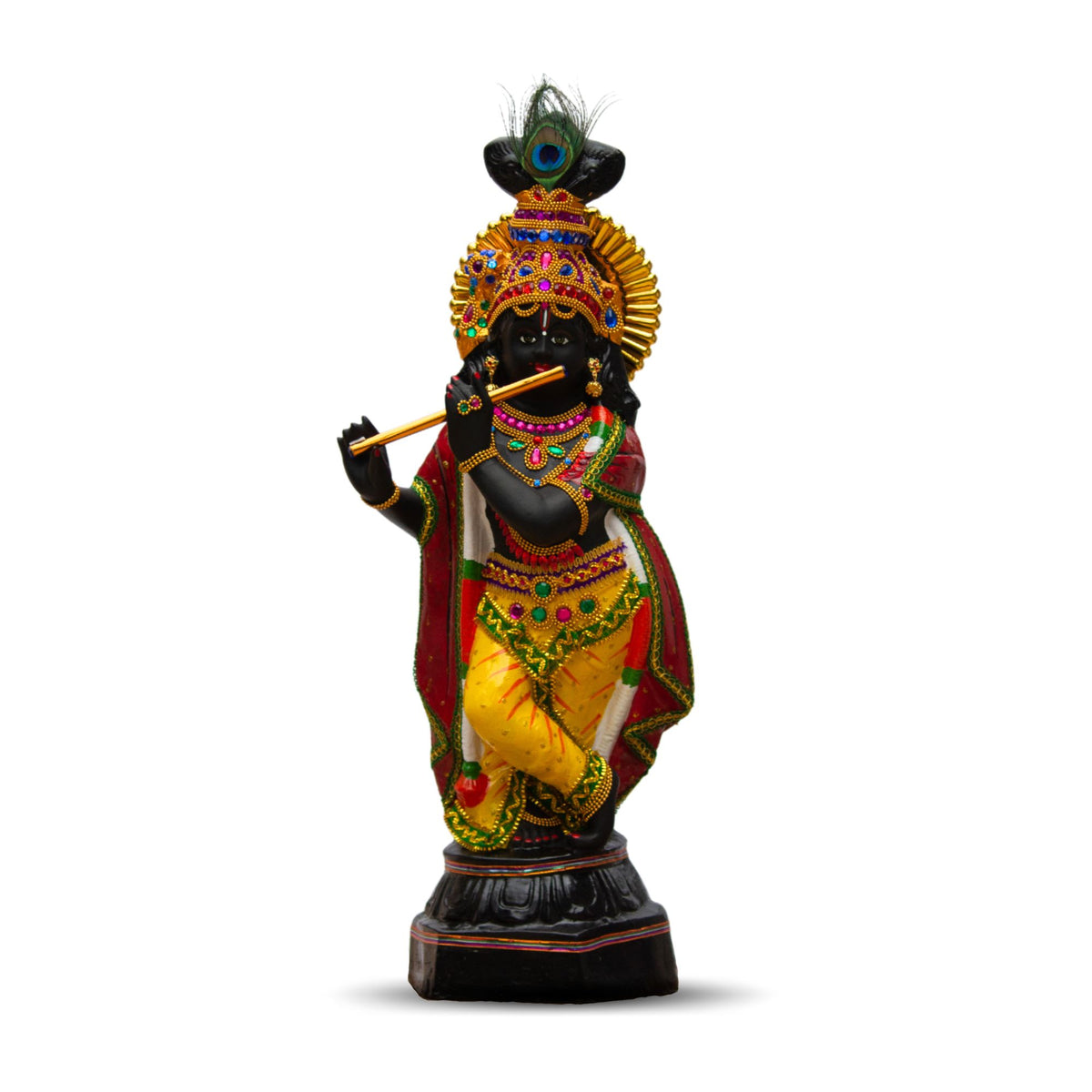 GURUVAYUR KRISHNA IDOL IN FIBRE - 67 CM HEIGHT (2 ft 2 in)