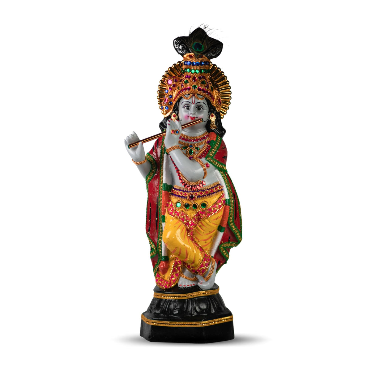 GURUVAYUR KRISHNA IDOL IN FIBRE - 67 CM HEIGHT (2 ft 2 in)