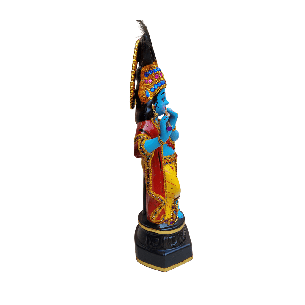Guruvayur Krishna Idol 51 cm – Premium Fibre Lord Krishna Statue for Pooja Room, Vishu Kani, Home Temple & Spiritual Décor